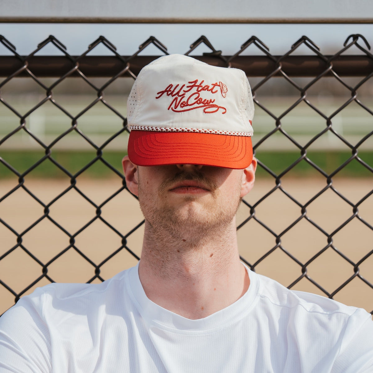 Person wearing the All Hat No Cow EZ Rope Snapback