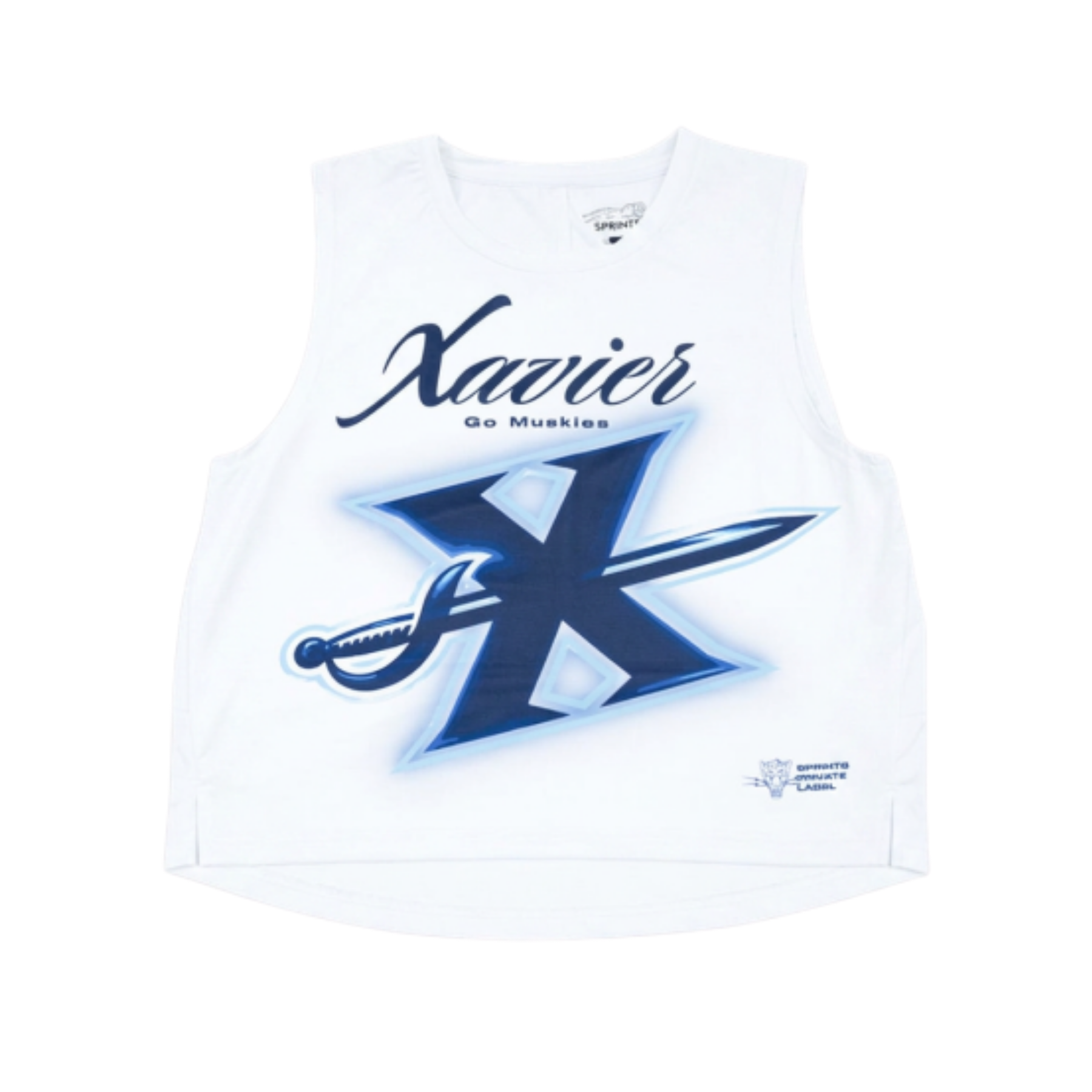 Womens Core Zero Framework Tank, Xavier University - front view