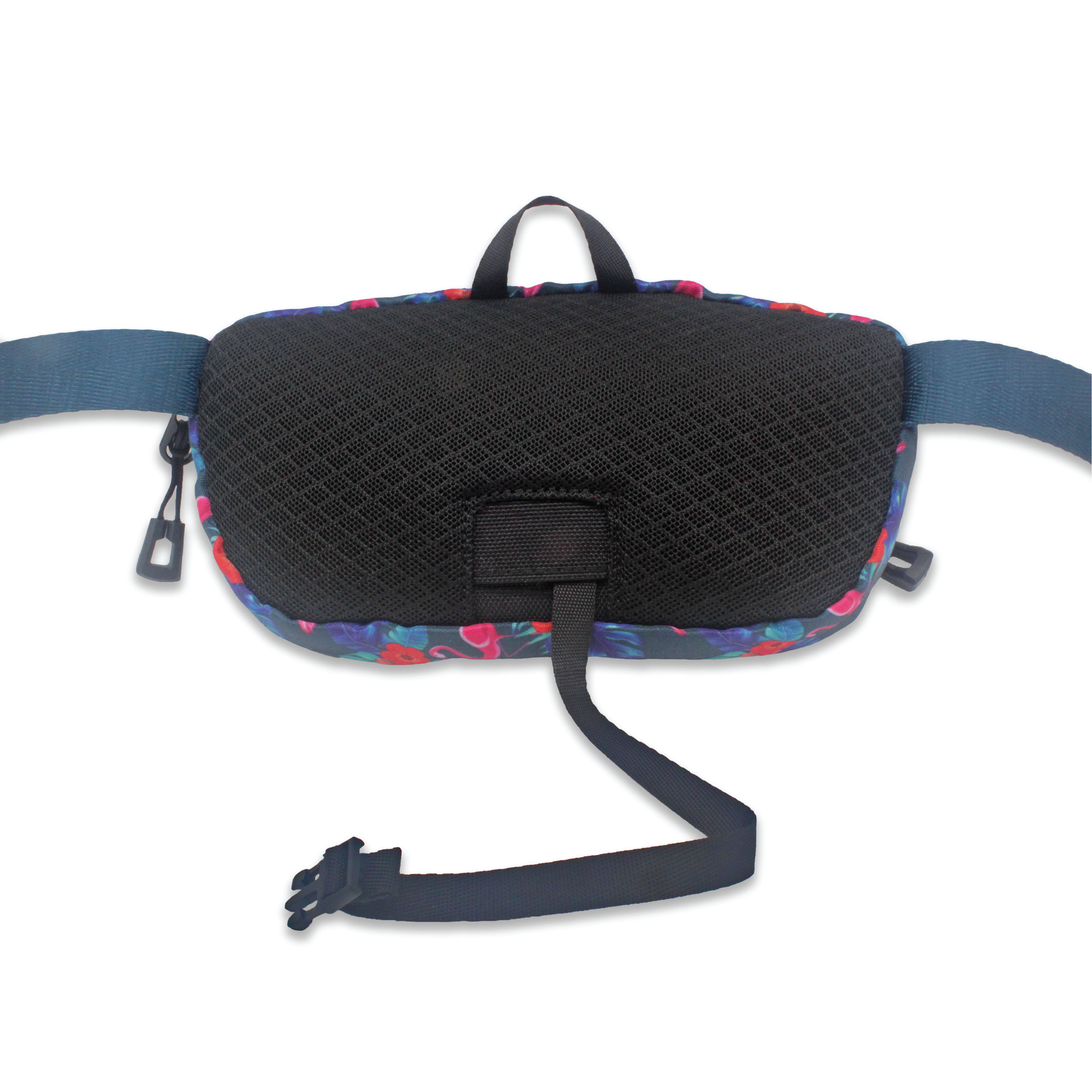 back view with strap coming out