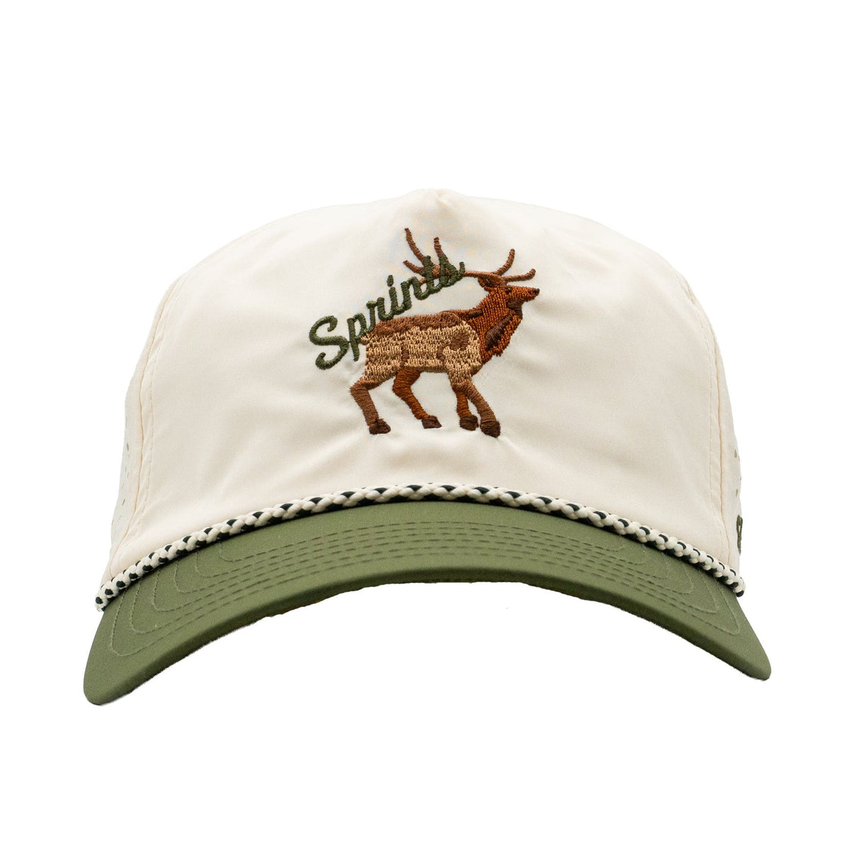 Person wearing the Mountain Elk EZ Rope Snapback Hat