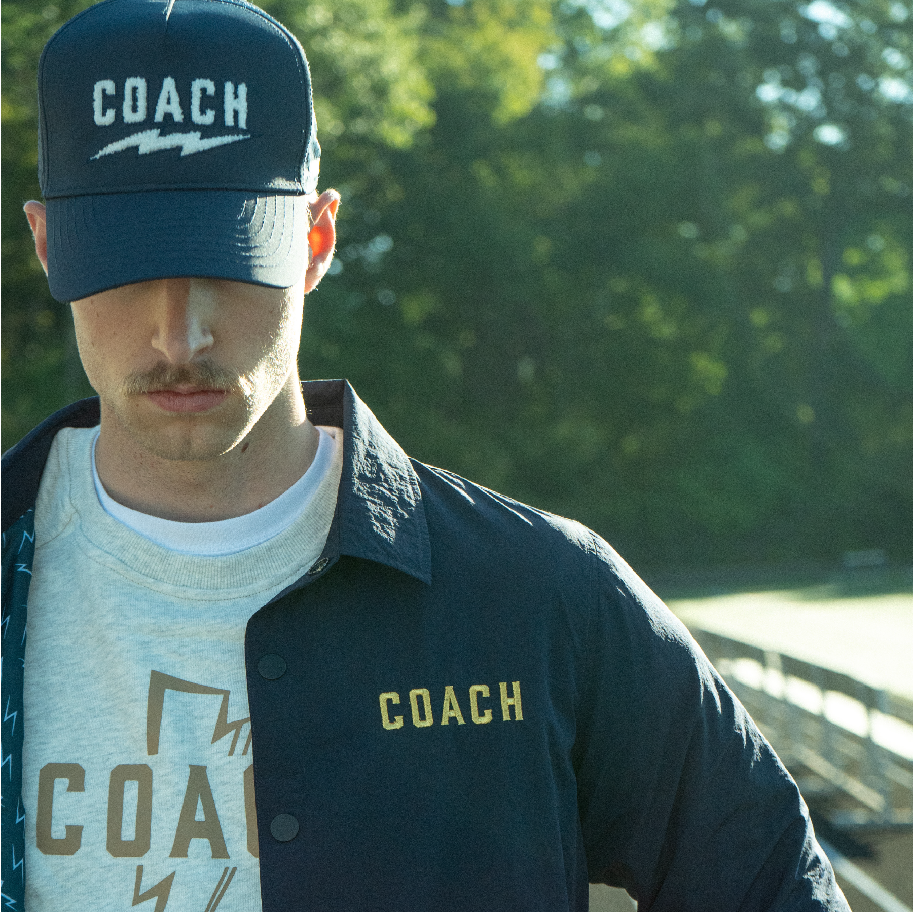 Coach baseball cap sales