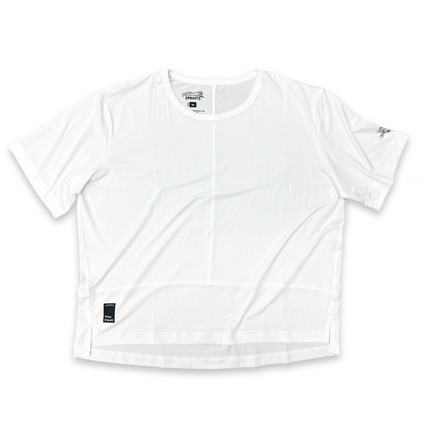 Womens Core Zero Tech Tee - Vault Jag White – Sprints INC