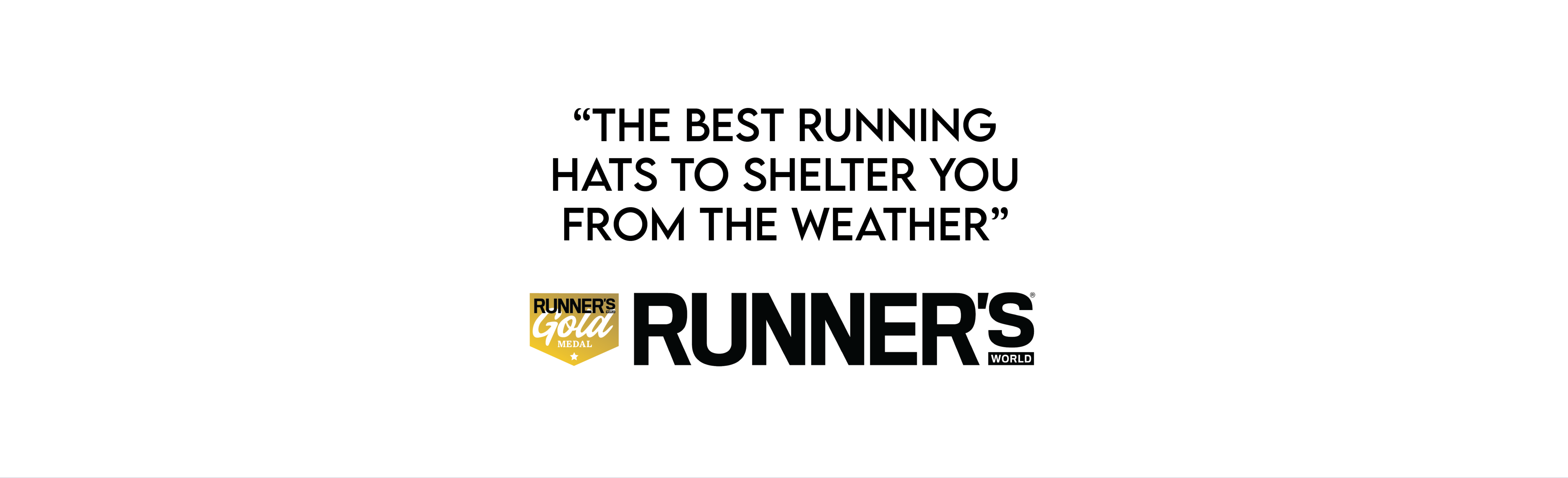 Runners award for being the best running hats to shelter you from the weather