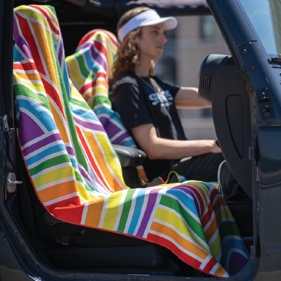 Hooded Seat Cover Towels For Runners