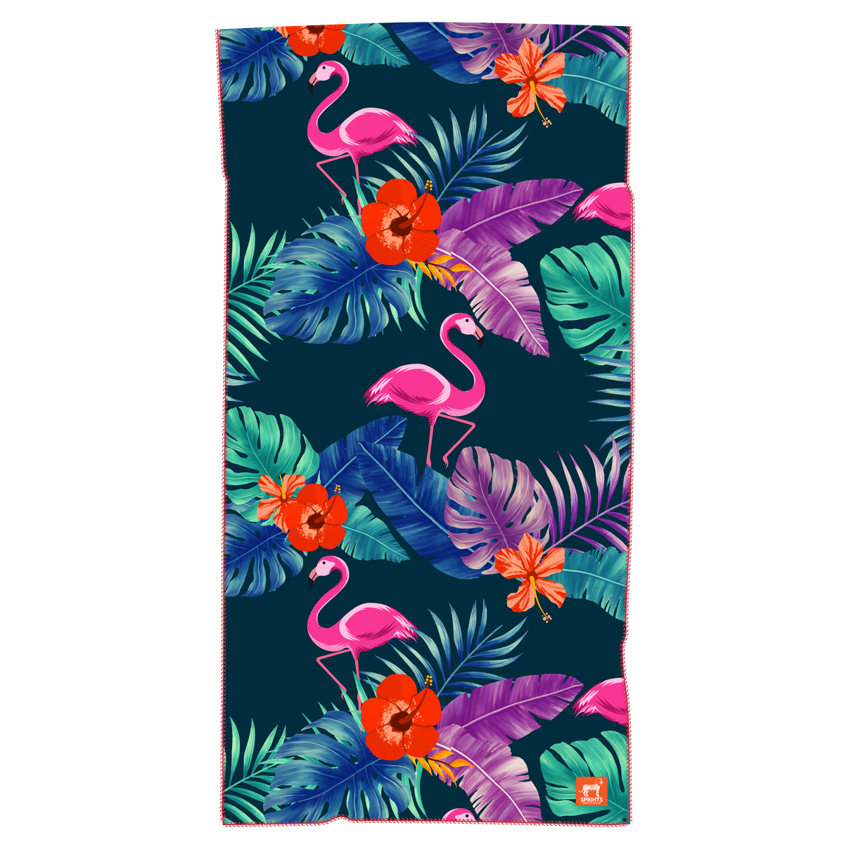 FLAMINGOS TROPICAL COCONUT CAR SEAT COVER UNIVERSAL FIT