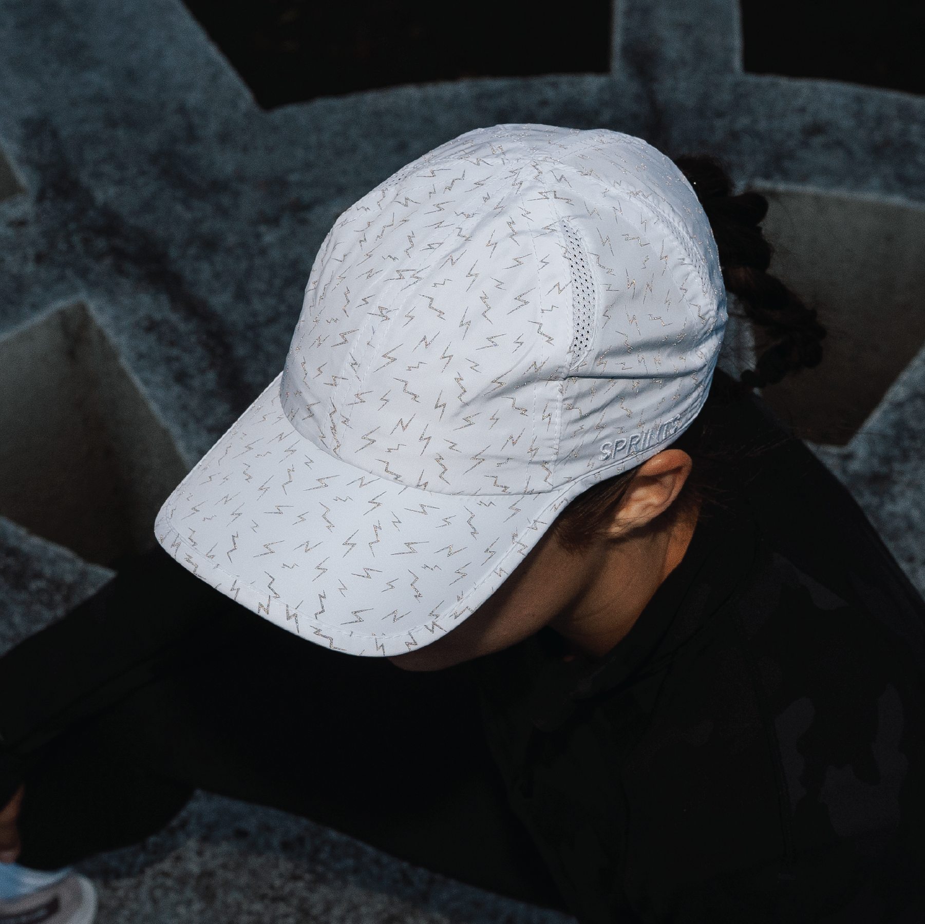Reflective hat top