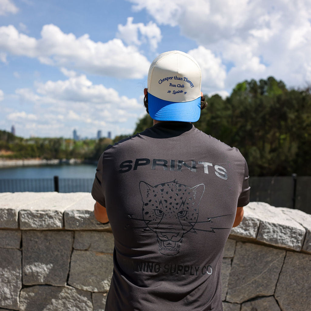 Mens Core Zero Tech Tee - Vault Jag Charcoal – Sprints INC