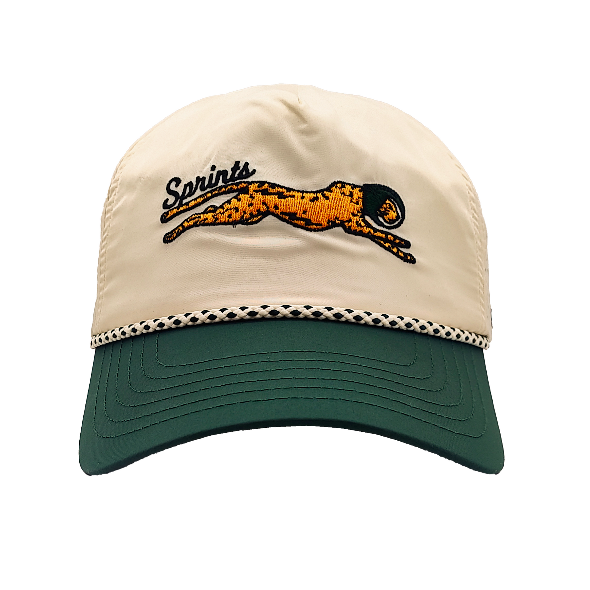 Victory Sprints Max Relax Green EZ Rope Snapback Hat (Unisex