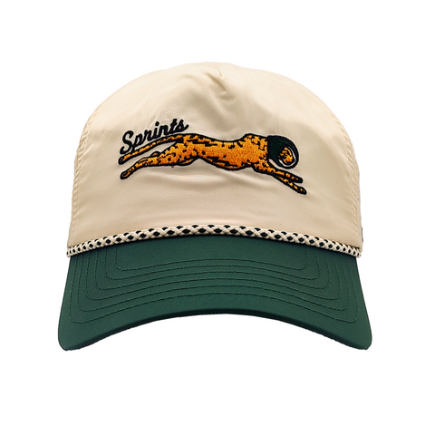 Victory Sprints Max Relax Green EZ Rope Snapback Hat (Unisex