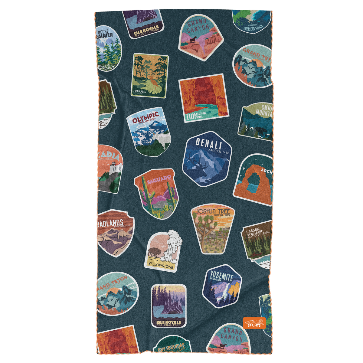 National Parks Car Seat Cover Towel