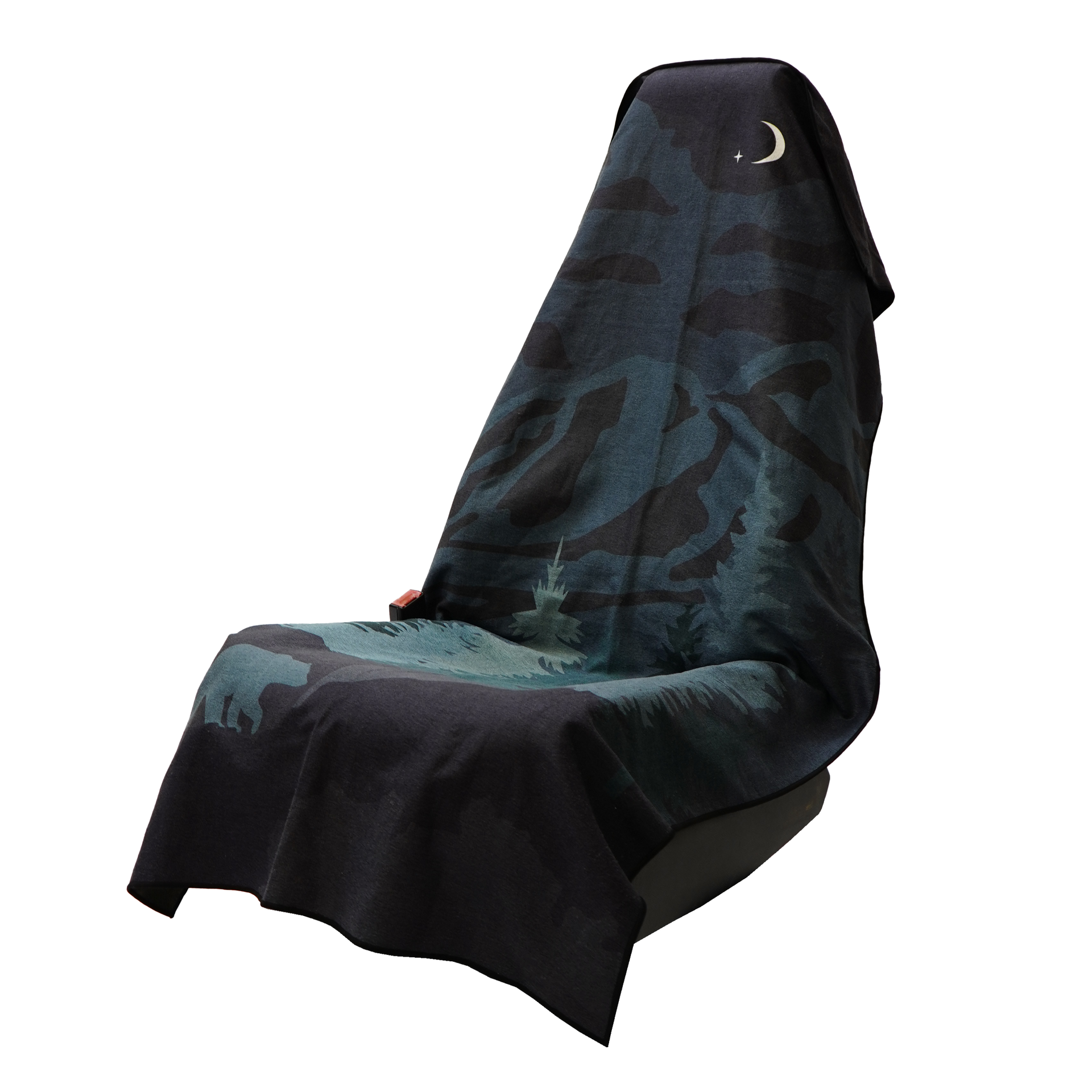 Nightfall Grizzly Car Seat Cover Towel w/ Snaps – Sprints INC