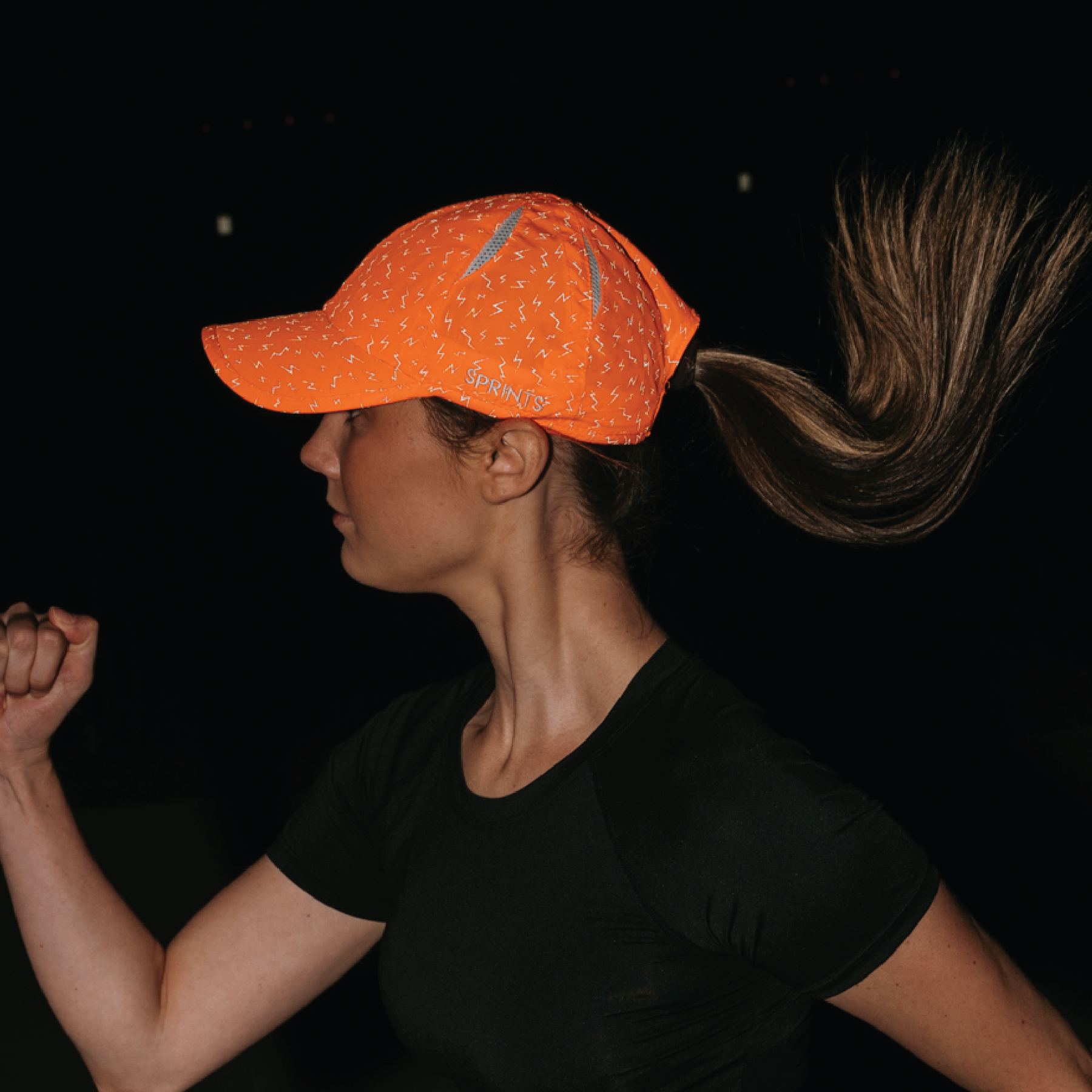 Neon online orange hat