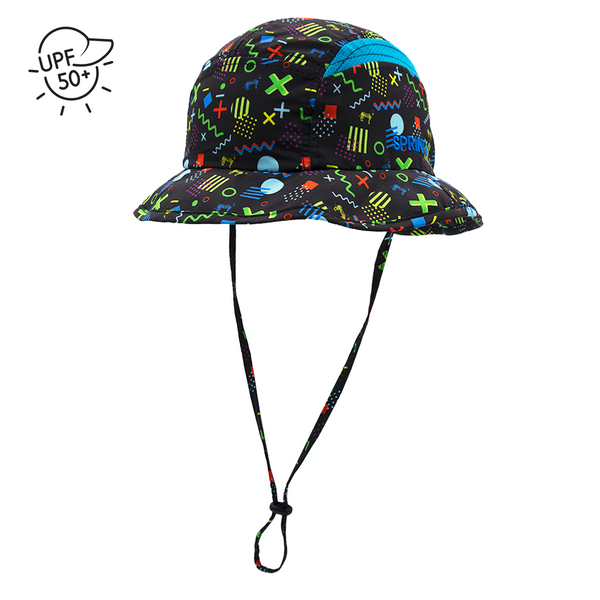 Totally Tubular 80s Bucket Hat Sprints INC